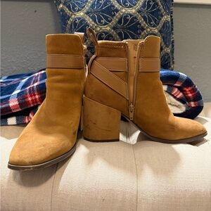 Vionic Brown Ankle Booties